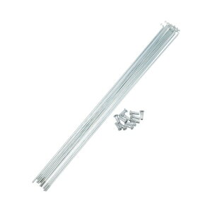 BULLSPANN ���]�ԃX�|�[�N �������b�L �X�`�[���X�|�[�N 14G J�x���h �j�b�v���t�� 12�{ MTB/�}�E���e���o�C�N�Ή� �X�|�[�N�����p ���ϋv 296mm