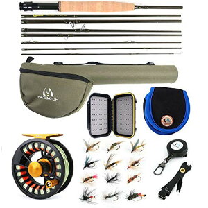 M MAXIMUMCATCH Maxcatch Alltime �g���x���[�t���C���b�h - �R�[�f�����`���[�u�t��8�s�[�X9ft ���s �R���p�N�g�t���C���b�h�i�T�C�Y�F5/6/8wt�j (Alltime�t���C�t�B�b�V���O�Z�b�g, 9' 5wt 8�s�[�X)
