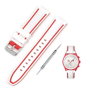 (Jumpsunfun) 20mm voh for Swatch×OMEGA Speedmaster MoonSwatch XEHb`ƃIKpVRvxg Quick Release Ht zCgEbhC