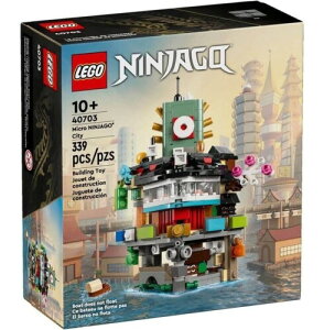 LEGO NINJAGO �}�C�N���V�e�B �g�ݗ��ăZ�b�g 40703 - ���W�����[ 5�K���ău���b�N ���� ���i�o�[�t�� - ���̃}�C�N���Z�b�g�ɑΉ� - �Ώ۔N��10�Έȏ�