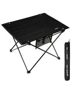 OneTigris CAMPMATE �L�����v�e�[�u�� �A���~��̌^�t���[�� �܂肽���ݎ� �|���G�X�e�����V�� �g���ȒP �ω׏d30kg �����^�ѕ֗� �����ȒP ���[�o�b�O�t�� 57 x 42 x 39.5 cm