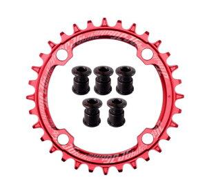 Jgbike ���E���h�I�[�o���`�F�[�������O 104mm BCD chainring 30T 32T 34T 36T 38T 8 9 10 11 12�X�s�[�h MTB XC�g���C��e-�o�C�N�t�@�b�g�o�C�N�}�E���e���o�C�N�p�i���[���C�h�V���O���`�F�[�������O