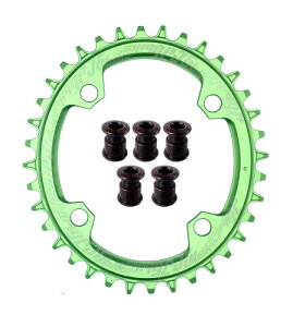 Jgbike ���E���h�I�[�o���`�F�[�������O 104mm BCD chainring 30T 32T 34T 36T 38T 8 9 10 11 12�X�s�[�h MTB XC�g���C��e-�o�C�N�t�@�b�g�o�C�N�}�E���e���o�C�N�p�i���[���C�h�V���O���`�F�[�������O