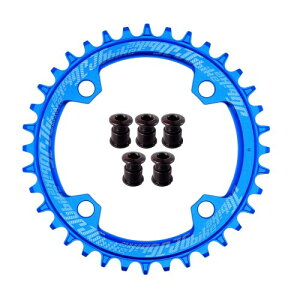 Jgbike ���E���h�I�[�o���`�F�[�������O 104mm BCD chainring 30T 32T 34T 36T 38T 8 9 10 11 12�X�s�[�h MTB XC�g���C��e-�o�C�N�t�@�b�g�o�C�N�}�E���e���o�C�N�p�i���[���C�h�V���O���`�F�[�������O