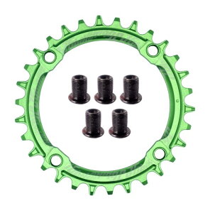 Jgbike ���E���h�I�[�o���`�F�[�������O 104mm BCD chainring 30T 32T 34T 36T 38T 8 9 10 11 12�X�s�[�h MTB XC�g���C��e-�o�C�N�t�@�b�g�o�C�N�}�E���e���o�C�N�p�i���[���C�h�V���O���`�F�[�������O