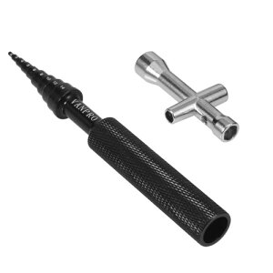 Vanpro�A���~���� RC�x�A�����O �ȒP�C���X�g�[�� ��̃c�[�� ���f���J�[�p �x�A�����O�`�F�b�N�c�[�� �m�F�c�[�� �C���c�[�� (�J���[�F�u���b�N)