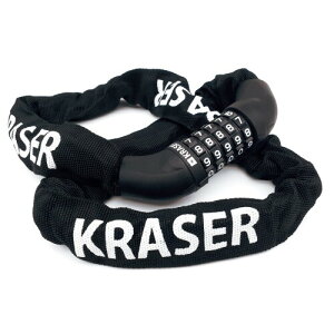 KRASER KR610 ���]�ԗp�`�F�[�� 5���_�C�������E���Z�L�����e�B�A�����ϋv���̍���?8mm�X�`�[�������N�i�i�C�����J�o�[�t���j�A���]�ԁE�X�N�[�^�[�E�Q�[�g�E�R���e�i�Ή��A����100cm