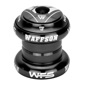 WFS NV.58 1-1/8�C���` �X���b�h���X�o�C�N�w�b�h�Z�b�g - CNC���� �V�[���h�x�A�����O 34mm�w�b�h�`���[�u�p �g�b�v�L���b�v�ƃX�^�[�i�b�g�t�� �u���b�N
