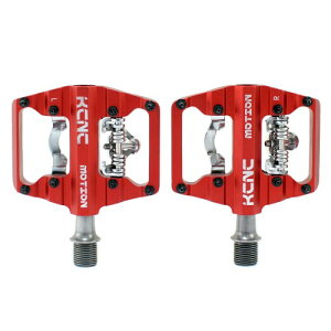 KCNC KPED13 Lightweight MTB Clipless Platform Pedals, Red, SK2553, KPED13-001-R
