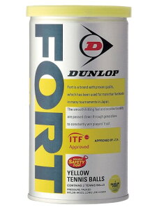 DUNLOP(�_�����b�v) �d���e�j�X�{�[�� SAFETY TOP FORT ( �t�H�[�g�� ) 1��(2����)