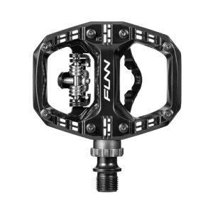 Funn(�t�@��) �N���X�g(Clast) �N���b�v�C���y�_�� - MTB�A�ʋ΁A�c�[�����O�ɍœK�ȃf���A���v���b�g�t�H�[���y�_���A�Жʂ�SPD�݊��̃r���f�B���O�y�_���A�����Жʂ̓t���b�g�v���b�g�t