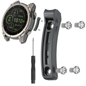 GYOKUYU For�K�[�~�� (Garmin) Fenix 8 �����p �T�C�h�v���e�N�^�[ ���^���K�[�h Garmin �t�F�j�b�N�X8 ���ʕی�p�[�c �o���p�[ �����p �K�[�~�� Fenix 8 Pro/Quatix8 �݊� �o���p�[ �h���C�o�[�t���i�O
