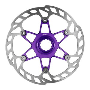 JuinTECH RT01Z �y�ʃt���[�e�B���O�f�B�X�N���[�^�[ �Z���^�[���b�N (Center Lock) 140mm/160mm �t��CNC���H ���B�Y�A���~�L�����A ��p���� 61PP (�p�[�v��, 160mm)