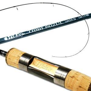 ����ދ� �G���A�g���E�g �g���E�g���b�h FRIDAY TROUT SPIN(�t���C�f�[�g���E�g�X�s��) 602UL(ori-780360)