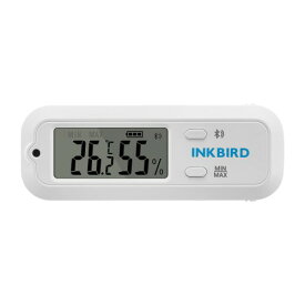 Inkbird 温度計 湿度 計 デジタル 高精度 Bluetooth対応 小型 温湿度計 温度ロガー 30m接続 Bluetooth ON/OFF可能 精確測定 木材機器に適用 ITH-12S