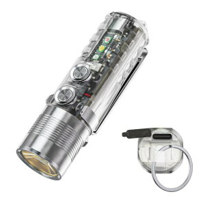 RovyVon(���r�[�{��) Aurora A28 2rd USB-C ���C�g �����d���A6500K LED �ő� 1000 ���[�����A850mAh �[�d�����^�����d���A���ϋv �h��IPX8 �ϏՌ��A��/��/365nm �T�C�h���C�g�A���[�����^�� �I���A�L����