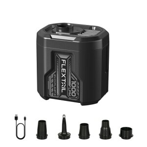FLEXTAILGEAR EVO PUMP 3 GA|v d|v gу|v 5kPa 1000L/ 1300mAHdr C C Ή 5ނ̃mYt Ct[^[}bg v[ ^󈳏k  C