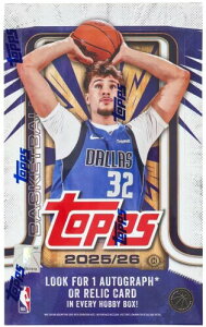 NBA 2025-26 Topps Basketball Hobby Box