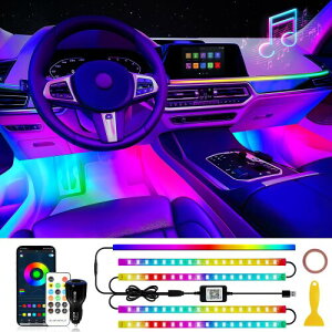 DUOFU365 LEDe[vCg  tbgCg ArGgCg tJ[ ԓp ԑCg ͋C RGB F؂ւ 12V y AvRg[ 胂Rt