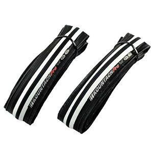 KENDA Kountach K1092 700 x 23C Road Bike Bicycle Folding Tire Tyre, Black and White, 2 Tire, KD1999