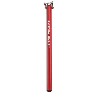 KCNC LITE WING 7075 Aluminum 34.9x550mm Seatpost, Red, SP8-349-566, SK2043