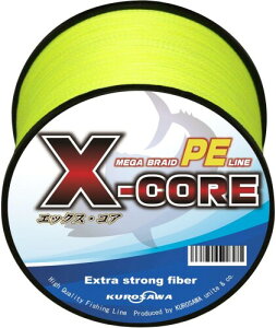 KUROSAWA PE���C�� X-CORE (�r�r�b�g�C�G���[ 500m�i4�ҁj, 1.5���i22lb/9.91kg�j)