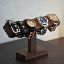 腕時計スタンド おしゃれ 木製 ウオッチスタンド ショーケース 時計ディスプレイ 時計スタンド ブレスレットスタンド 時計置き台 腕時計置き 時計収納 アクセサリー展示 4本～6本収納