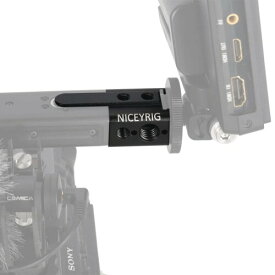 NICEYRIG ハンドル専用延長リグ for Sony FX3 XLRに対応ハンドル延長バー ハンドル専用延長リグ カメラアクセサリー-490