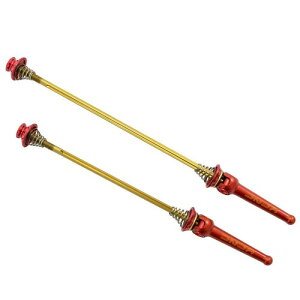 KCNC Grooving QR Road Titanium Axle Hub Skewer, Red, KQR05-001R, SK2116