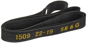 DUNLOP(ダンロップ)バイク用リムバンド 22-19 バンド幅:22mm ゴム厚:1.0mm リム径:19インチ バルブ穴センター 151509 二輪 オートバイ用