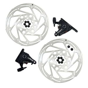 TRP Spyre-C Flat Mount Mechancial Disc Brake Set 160mm Rotors (Front+Rear), MH1821-N