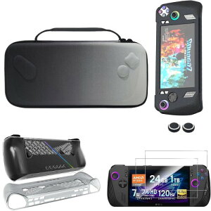 ROG Ally X ��p���[�P�[�X for ASUS�Q�[�~���OPC ROG Ally X+ ROG Ally X �t�B����x2+ �A�i���O�X�e�B�b�N�J�o�[x2 �n�[�h�V�F���P�[�X �L�������O�P�[�X �J�o�[ �[�d������� �t���i���[�\ ��e