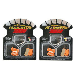Alligator Turbo Disc Brake Pads For AVID XO Elixir 7/9 Trail, SRAM Guide 2016, 2 Packs, AR2433