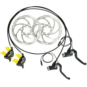 Magura MT5 eSTOP E-BIKE 4-Piston Hydraulic Disc Brake Set w/ 180mm Rotors (F+R), MG2746