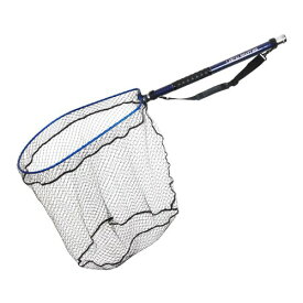 おり釣具 カーボン玉の柄 ラーカルシャフト ランディングネット サイズL 2点セット 3.5m／4m／4.5m／5m／5.5m／6m (ブルー, 6m)