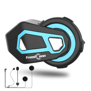FreedConn TMAX-Pro oCN CJ oCNpCJ ő6lʘb C^[R 360ԑҋ@ A Bluetooth5.1 wbhZbg SiriΉʐM1500m IP65hho yL {ꉹ