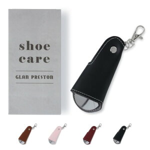 (GLAN PRESTON) �C�ׂ� �V���[�z�[�� �~�j �L�[�z���_�[�t�� �X�e�����X�� ������� �Z�� �ϗp �g�їp �V���[�P�A (�u���b�N)