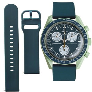 (Ocdin) 20mm rvoh Omega X Swatch IKƃXEHb` Xs[h}X^[ [XEHb`p VRxgȒP jƏp rvXgbv (_[NO[/n)