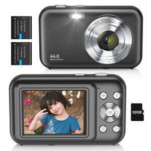 Zostuic �L�b�Y�J���� �q���p�J���� 4400����f 1080P HD�^�� 2.4�C���`IPS 16�{�Y�[�� �f�W�^���J���� �g�C�J���� 32GB�J�[�h�t�� �m��ߋ� �a���� �v���[���g �j�̎q ���̎q 5�� 6�� 7�� 8�� ���{