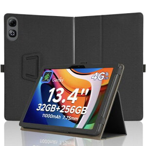 FOR POPUX P13 Pro/AORLYM/POCKAM P13 PRO ��p�P�[�X 13.4�C���` Android 16 �^�u���b�g ���o�� �ی�P�[�X �莝���o���h�t�� �����₷�� �X�^���h�@�\ ���p�x�Ή� �����^�� �ϏՌ� �����h�~(�u���b�N)