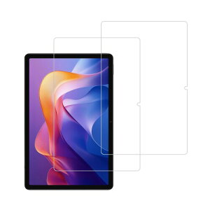 HUAKE ���Y�Ɏq�f�ސ� Redmi Pad 2/Redmi Pad 2 Play Bundle �p �K���X�t�B���� ���� �K���X �d�x9H �t�� �ی� �t�B����