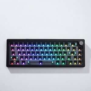 GMK67 KXPbg}EgJjJL[{[hLbgAzbgXbv\ Bluetooth 5.0/2.4G/Type-C gC[h 65% EVA }bgJX^}CYꂽ RGB L[{[h Windows/Mac ƌ݊ (
