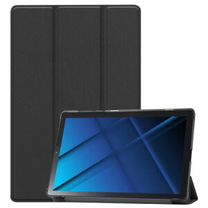 For Lenovo tab6 P[X (Gosento) m{ ^u6 SoftBank \tgoN10.3C` y ^ O܃X^hP[X Lenovo tab 6 TB-J606F Jo[ (ubN)