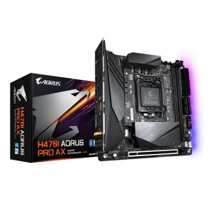GIGABYTE H470I AORUS PRO AX �}�U�[�{�[�h MiniITX (Intel H470�`�b�v�Z�b�g����) MB4962