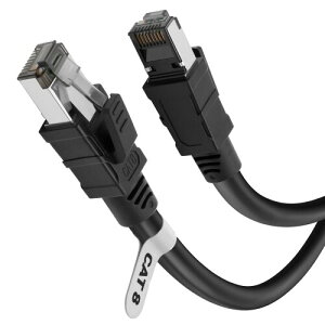 LAN�P�[�u�� CAT8 30m Soohut LAN�P�[�u�� �J�e�S���[8 ����40Gbps/2000MHz CAT8���� �C�[�T�l�b�g�P�[�u���V�[���h ���f�� ���[�^ switch/PS4/PS5 Xbox���ɑΉ� ��Ɨp �����P�[�u�� �ƒ�p(1, 30m)