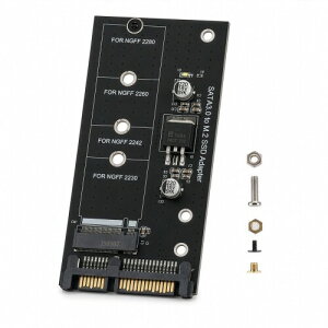 NGFF M.2 Adapter M2 SATA3 Raiser M.2 to SATA Adapter SSD M2 to SATA Expansion Card B Key Suppor 30/42/60/80mm