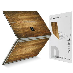 Digi-Tatoo Surface ��p�X�L���V�[�� �J�o�[ �X�e�b�J�[ (Surface Laptop Studio 14.4�C���`�p) �S�g�ی�A���O���\�A�����h�~����юc�����t���[ (�؂̖͗l II)