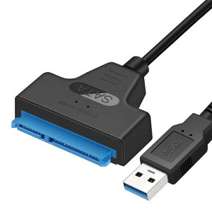 SATA-USB 3.0 �ϊ��P�[�u�� SATA3 �R���o�[�^�[ 2.5�C���` SSD/HDD�p 5Gbps �����]�� Windows/Mac OS ���Ή� �|�[�^�u�� �O�t�� �ϊ� �R�l�N�^