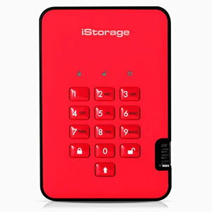 iStorage diskAshur2 HDD 5TB-Sȃ|[^un[hhCu-pX[hیAhoAhA|[^uARpO[h̃n[hEFAÍUSB 3.1 IS-DA2-256-5000-R