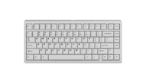 Meletrix BOOG75 HE Keyboard �Q�[�~���O�L�[�{�[�h ���C�X�C�b�` ���s�b�h�g���K�[�Ή� �A�N�`���G�[�V�����|�C���g�ύX�\ �t��RGB���C�e�B���O PBT�_�u���V���b�g�L�[�L���b�v���� (White)